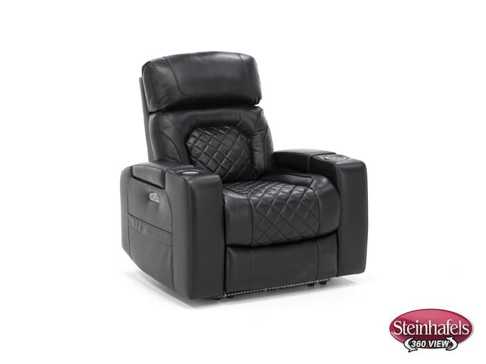 syng black recliner  image   