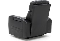 syng black recliner   