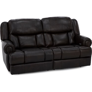 Titan Leather Oversized Power Reclining Sofa
