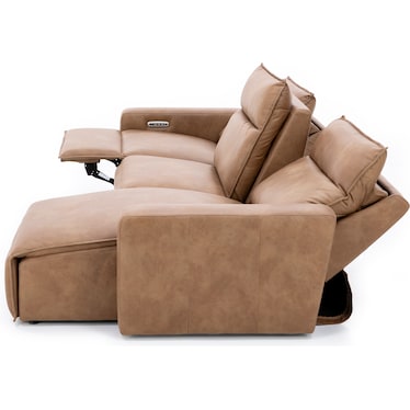 Direct Design Reinvent Your Space 3-Pc. Power Headrest Reclining Chaise Sofa