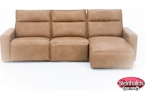 syng brown mtn fab sectional  image pkg  