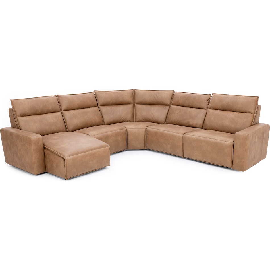 syng brown mtn fab sectional pkg  