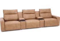 syng brown mtn fab sectional pkg  