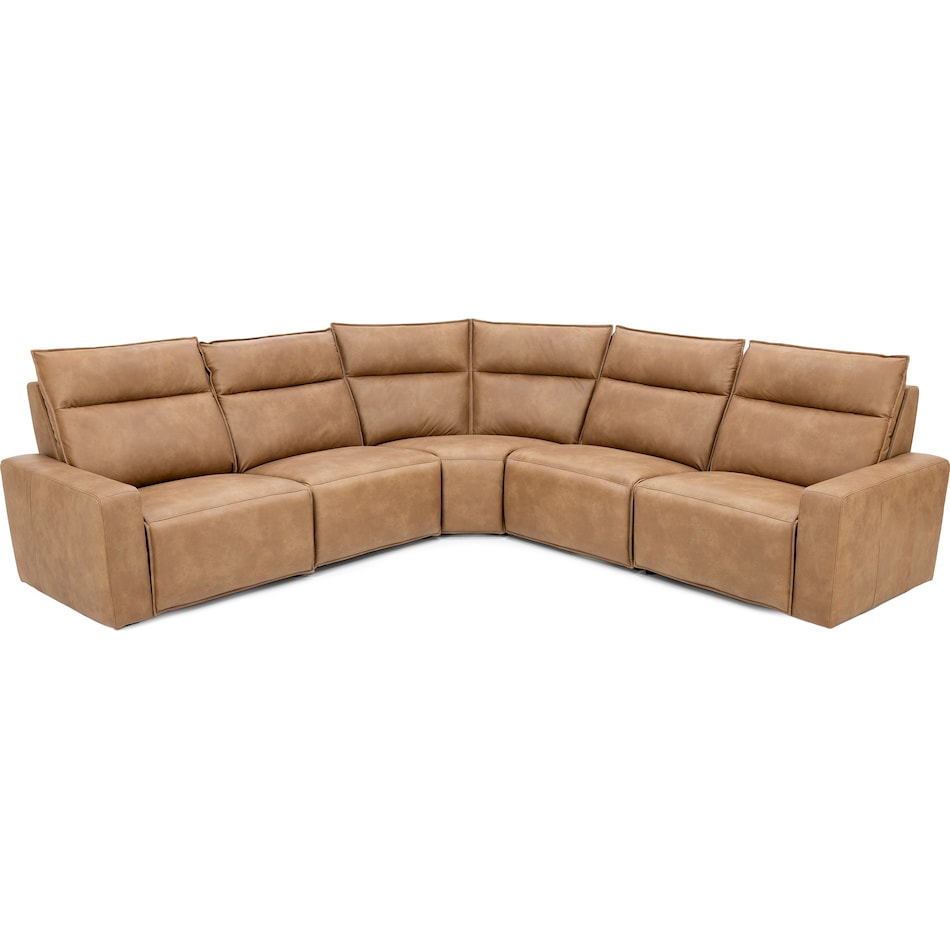 syng brown mtn fab sectional pkg  