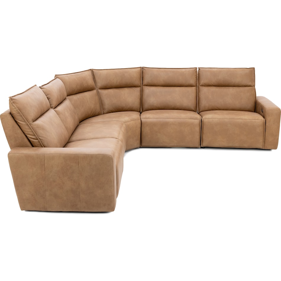 syng brown mtn fab sectional pkg  