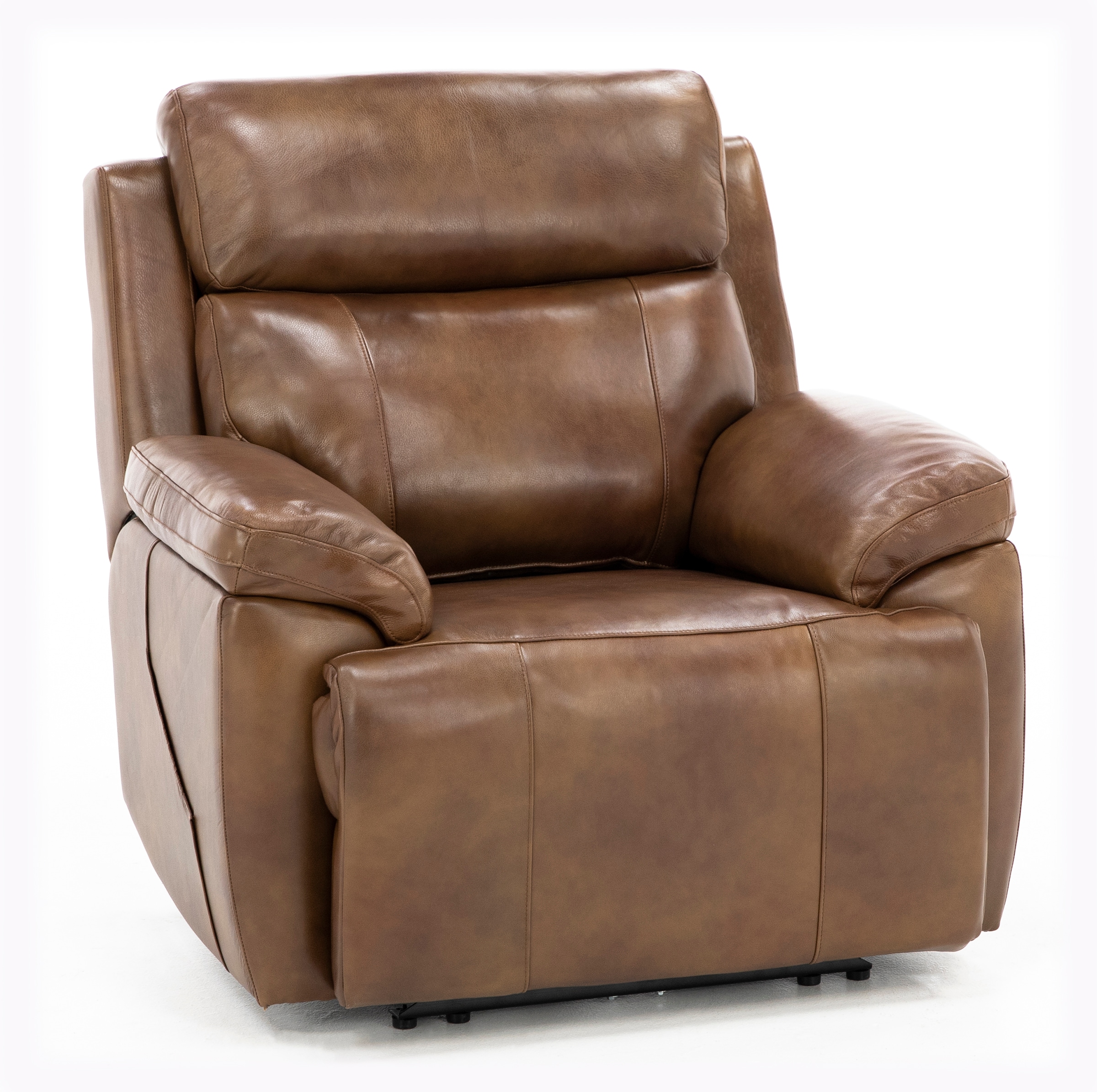 Direct Design Evanston Leather Fully Loaded Recliner with Air Massage