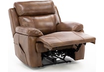 syng brown recliner   