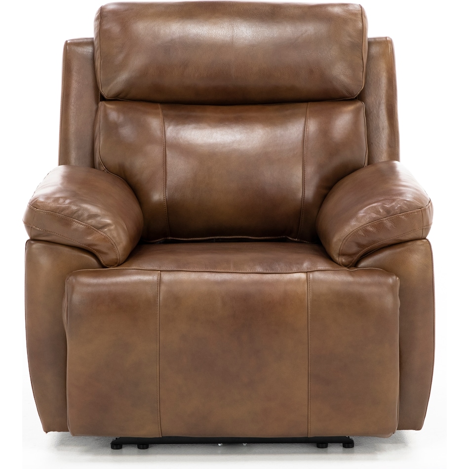 syng brown recliner   