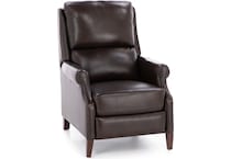 syng brown recliner   