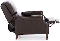 syng brown recliner   