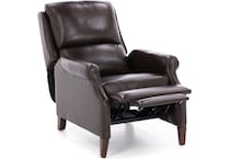 syng brown recliner   