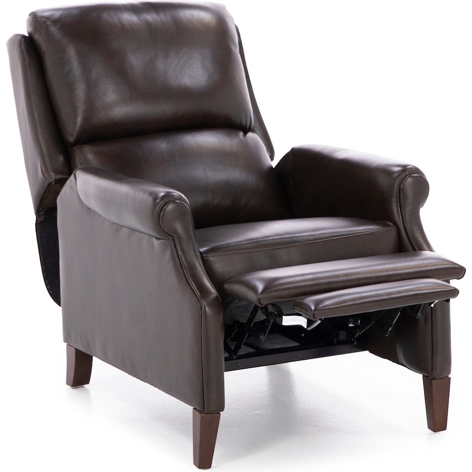 syng brown recliner   