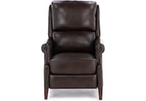 syng brown recliner   