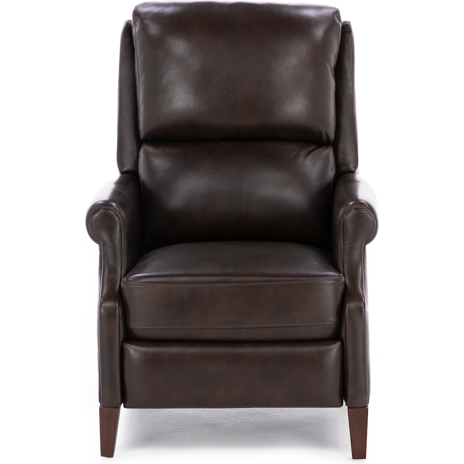 syng brown recliner   