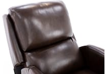 syng brown recliner   