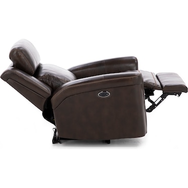 Direct Design Chicago Leather Fully Loaded Wall Saver Recliner