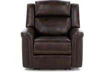 syng brown recliner   