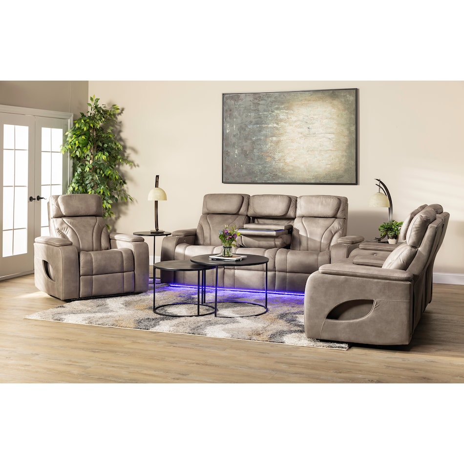 syng brown recliner lifestyle image   