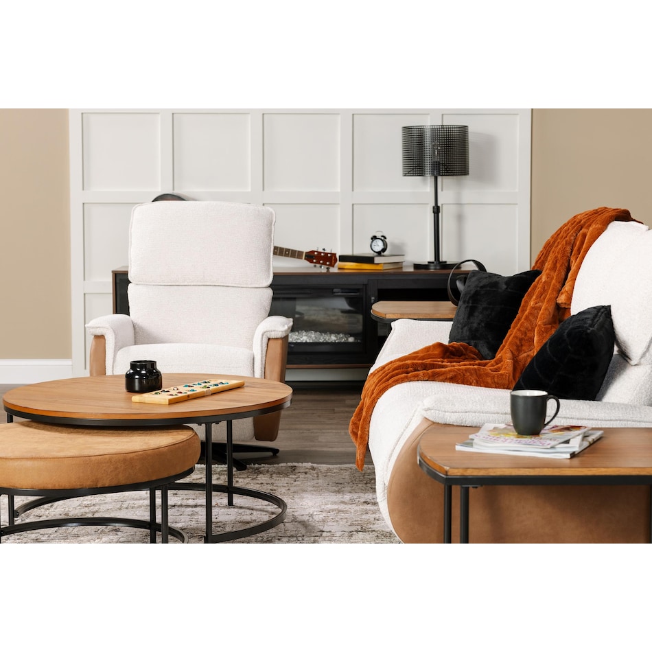 syng brown recliner lifestyle image   