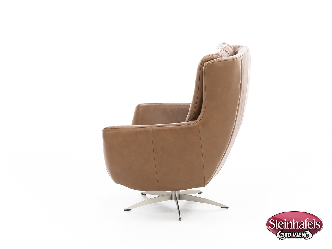 syng brown swivel chair  image   