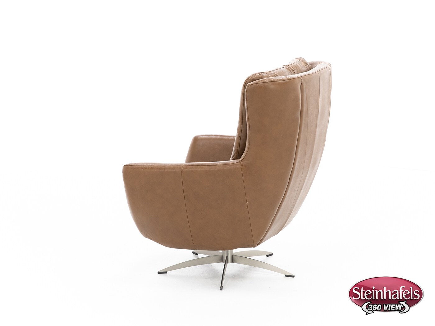 syng brown swivel chair  image   