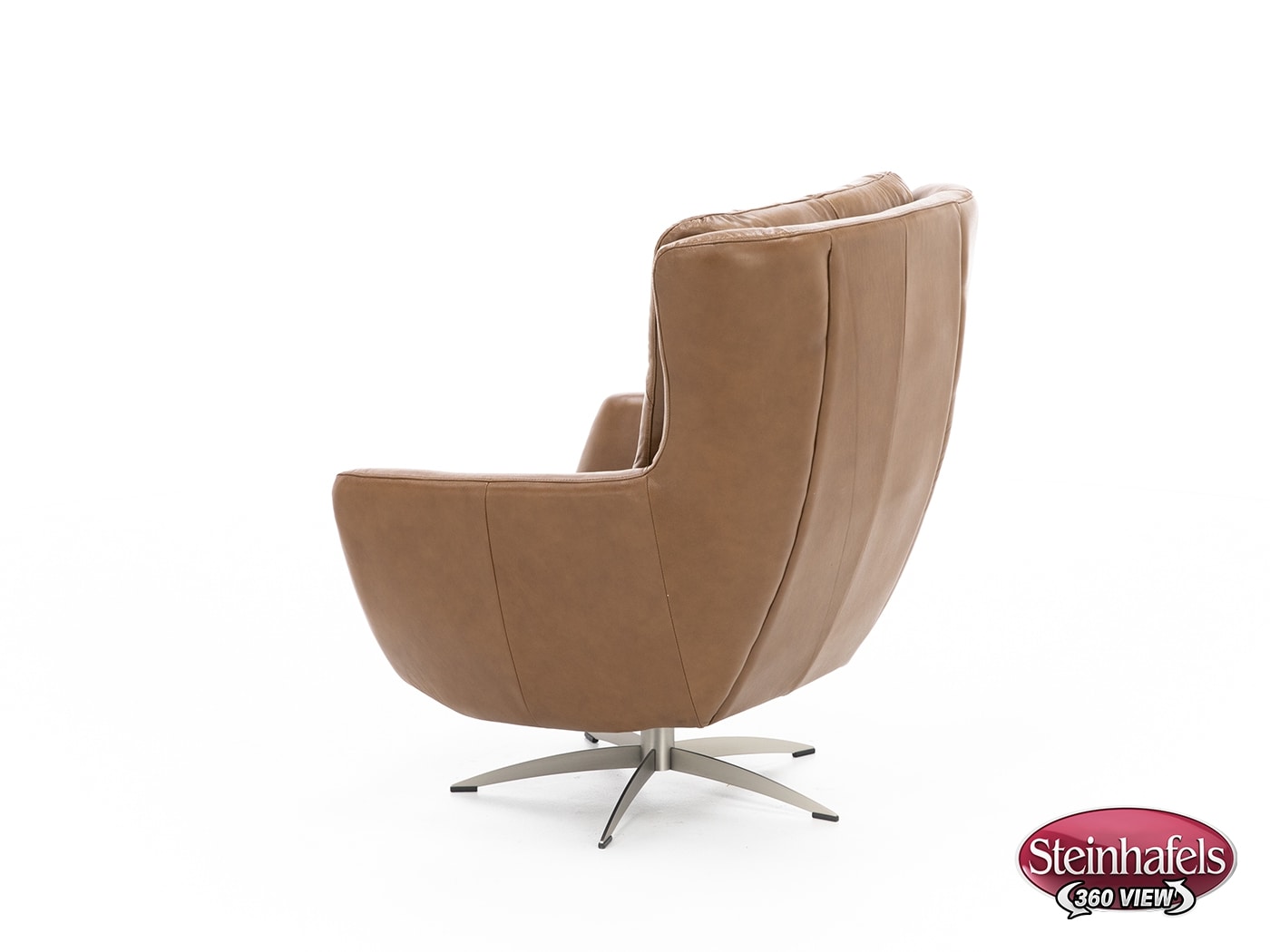 syng brown swivel chair  image   