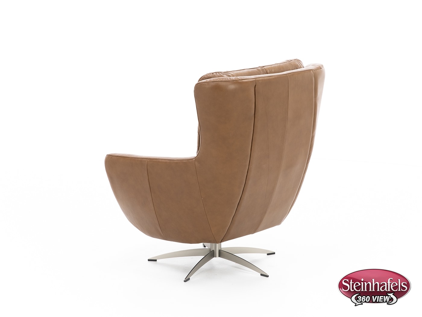 syng brown swivel chair  image   