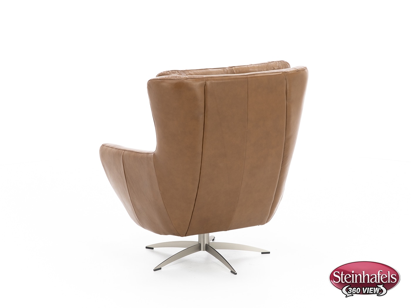 syng brown swivel chair  image   