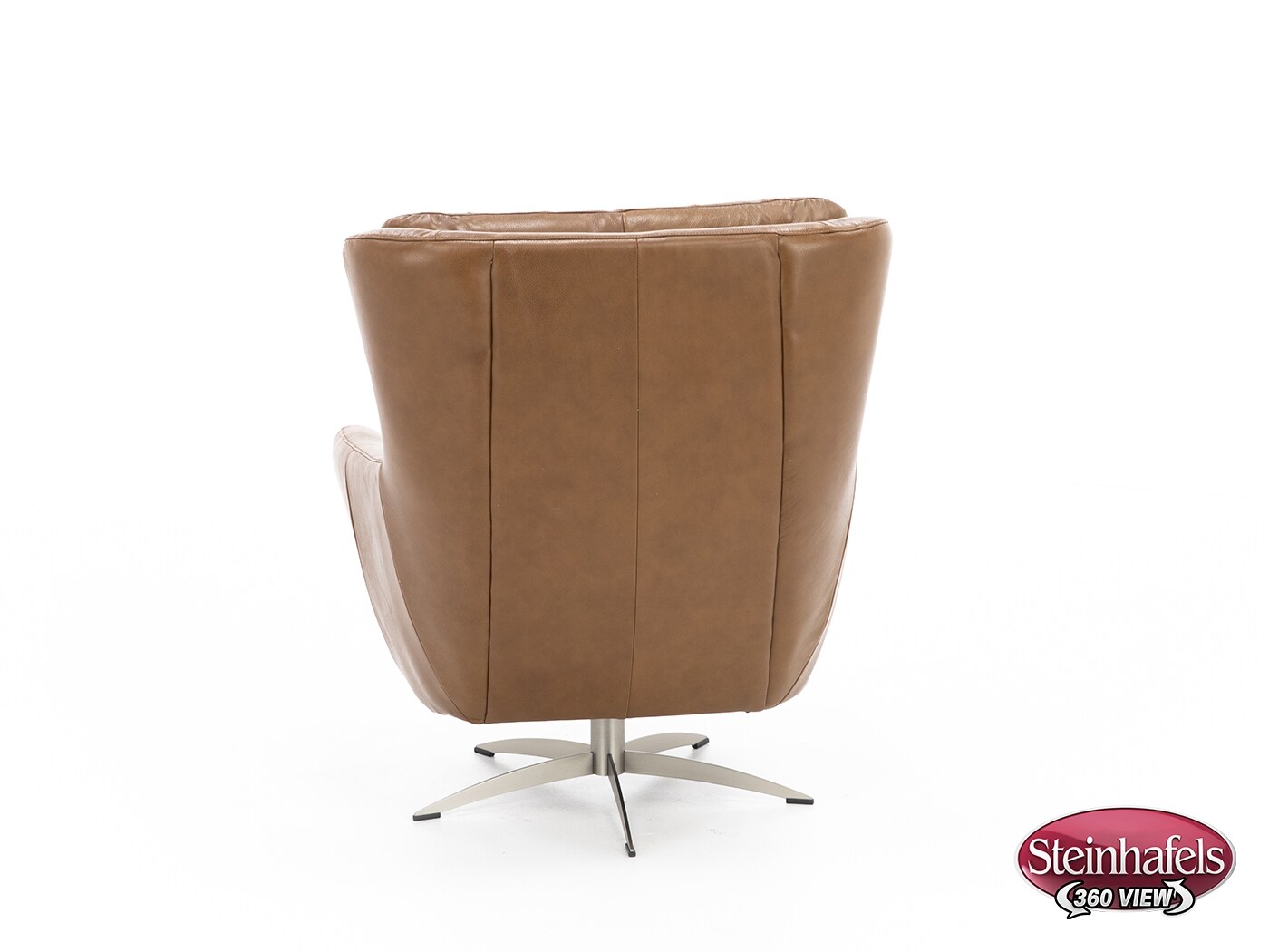 syng brown swivel chair  image   