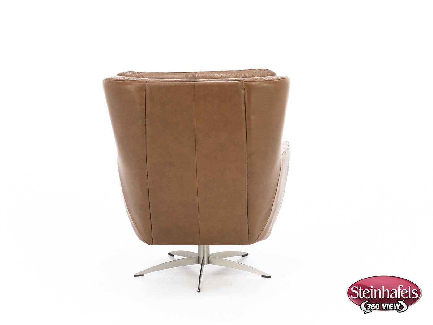 syng brown swivel chair  image   