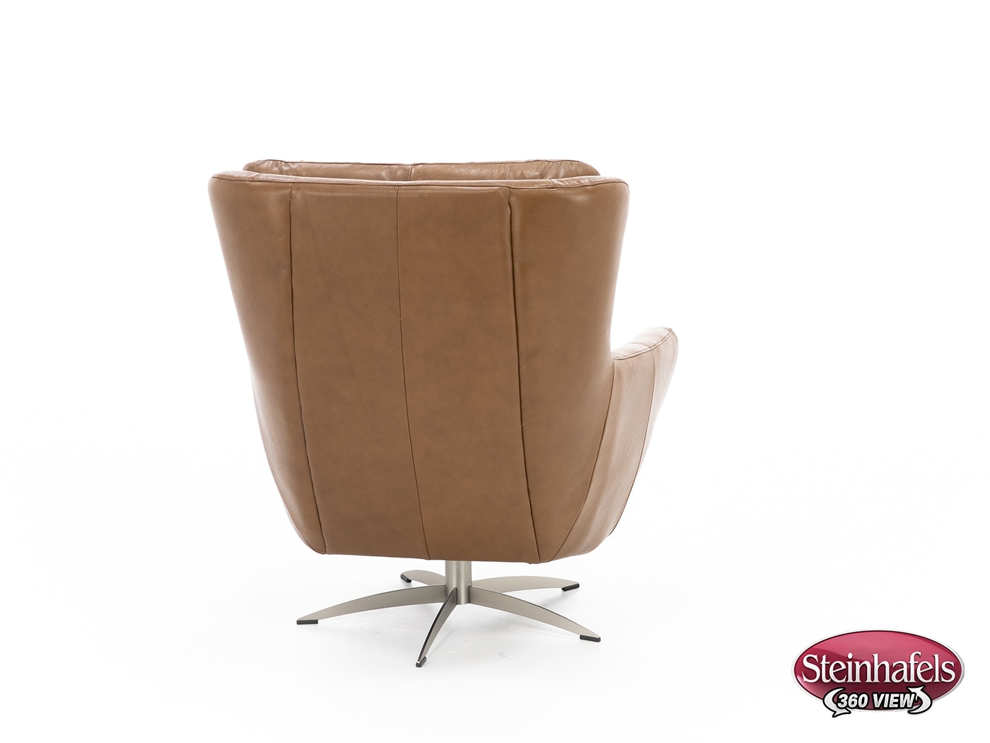 syng brown swivel chair  image   