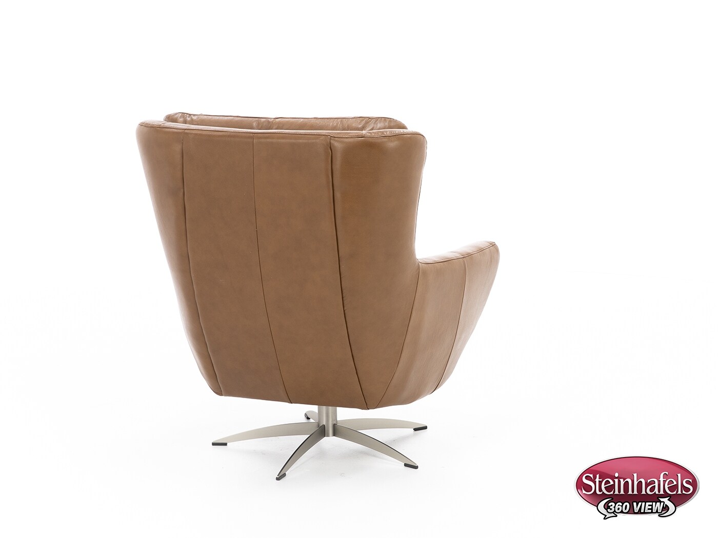 syng brown swivel chair  image   