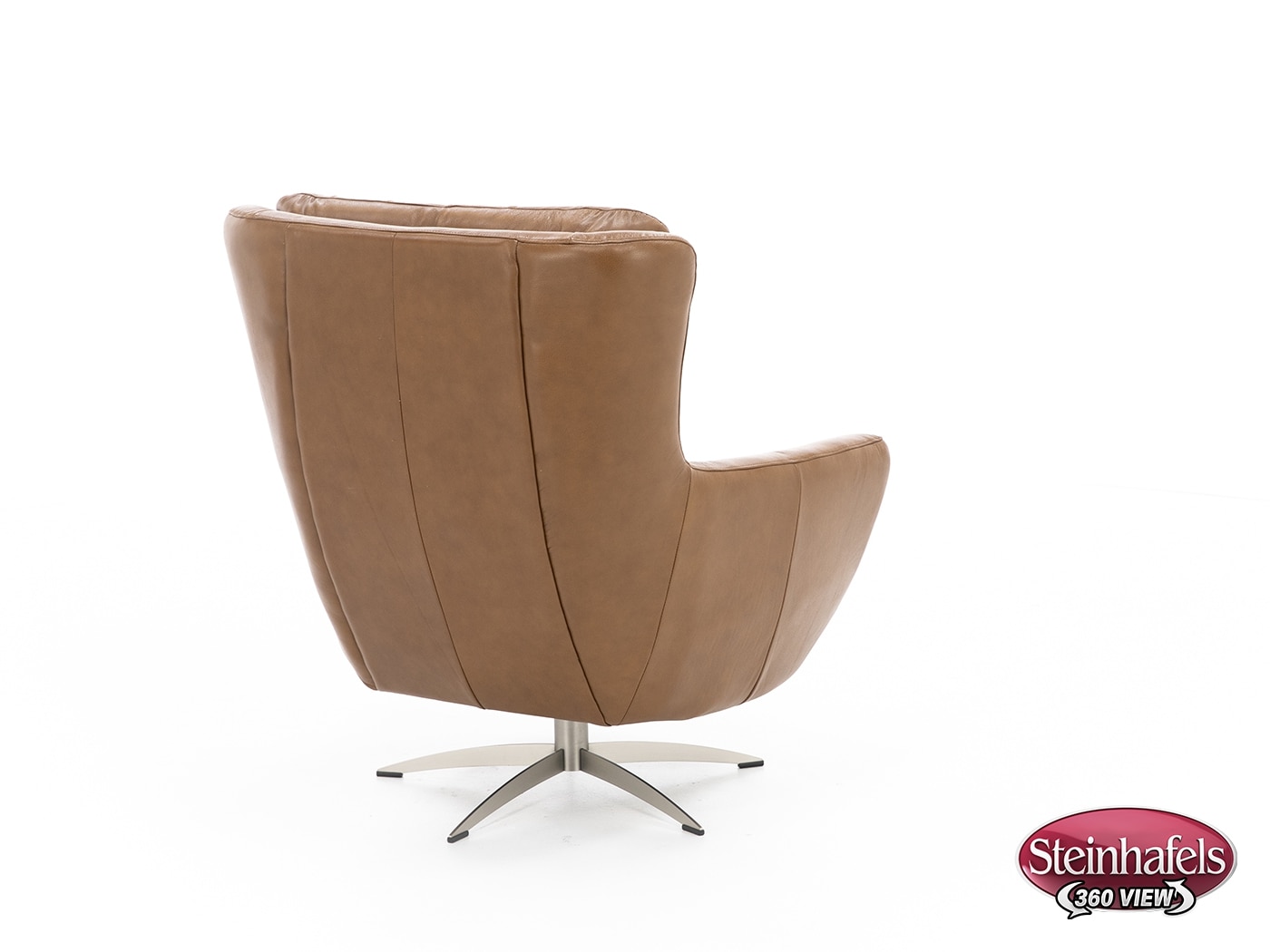 syng brown swivel chair  image   