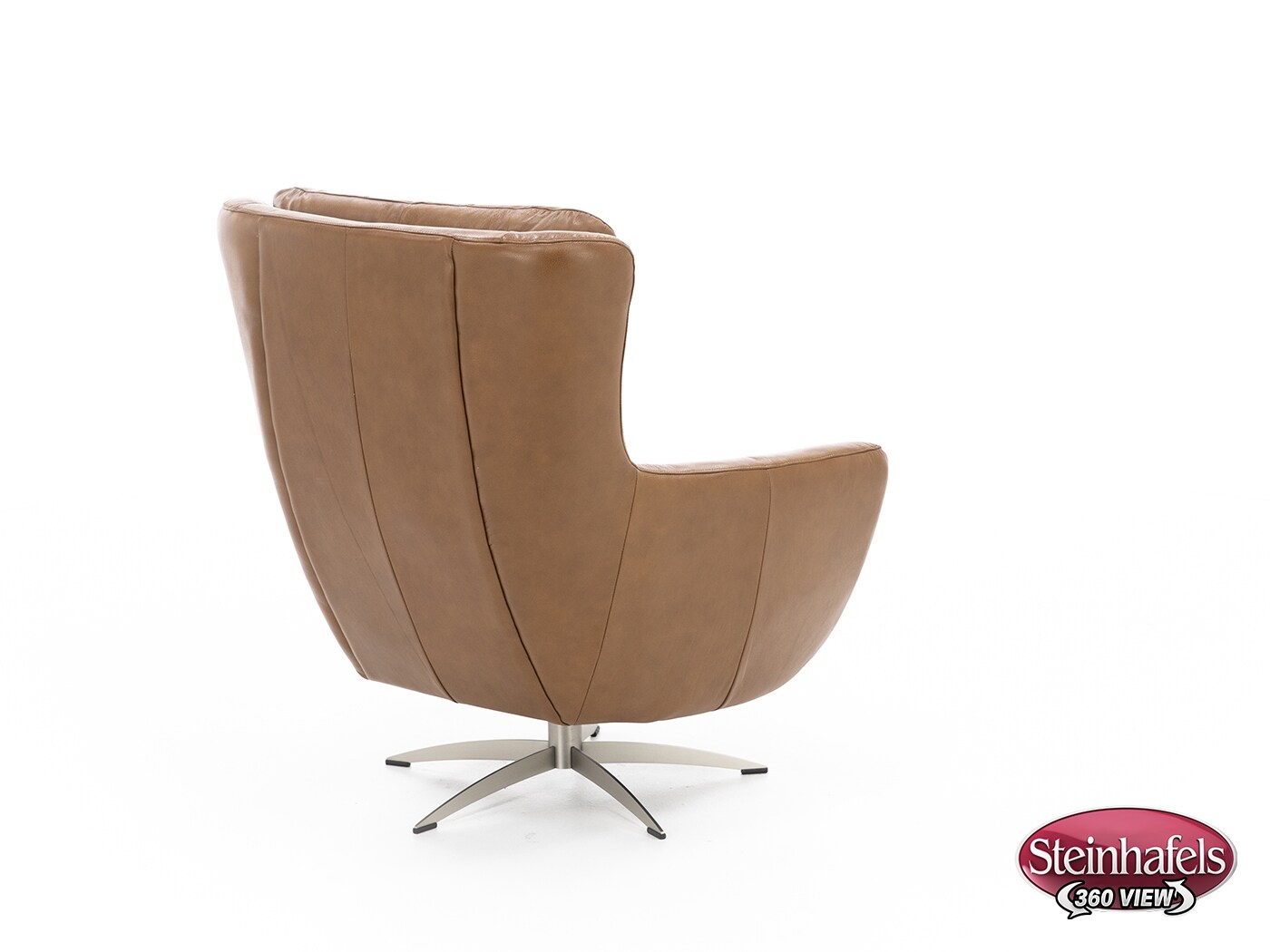 syng brown swivel chair  image   