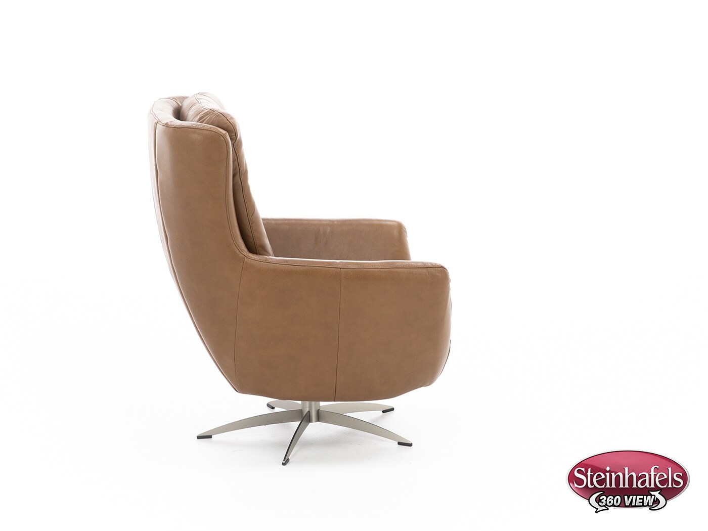 syng brown swivel chair  image   