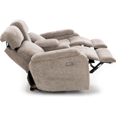 Infinity Fully Loaded Console Reclining Loveseat