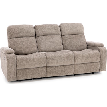 Infinity Fully Loaded Reclining Sofa With Drop Down Table