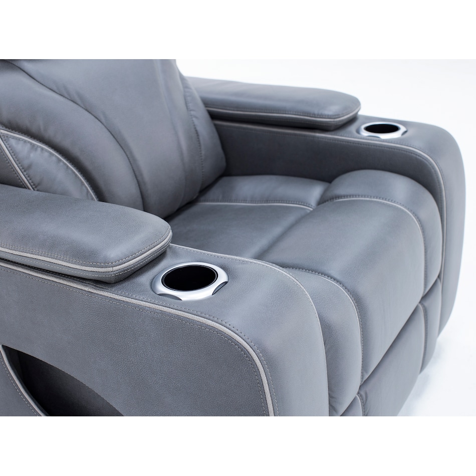 syng grey recliner z  