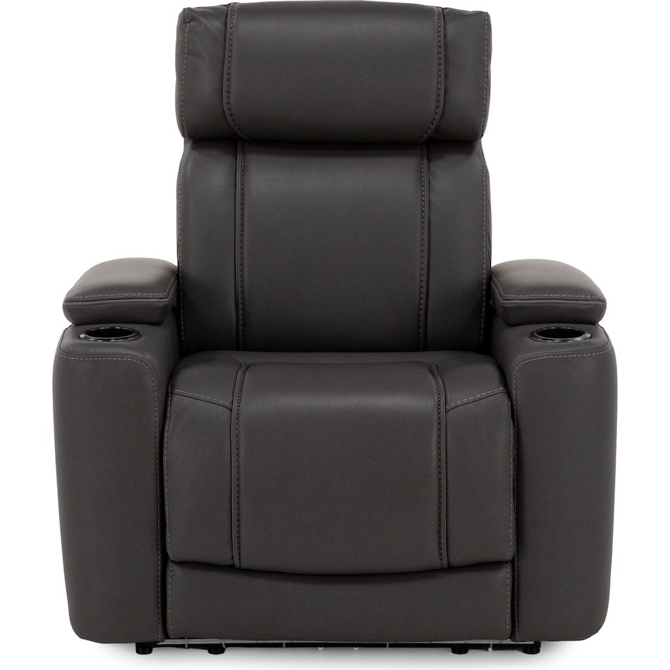 syng grey recliner z  