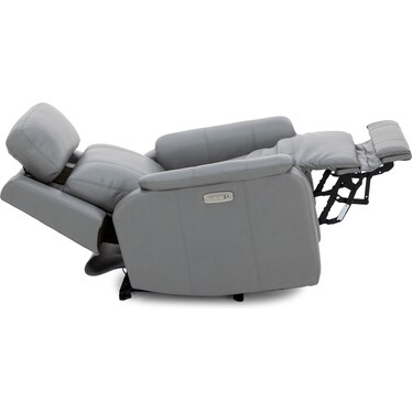 Elizabeth Power Headrest Zero Gravity Recliner in Smoke