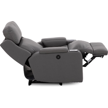 Sawyer Fully Loaded Wall Saver Recliner With Heat Massage And Cooling Cupholder