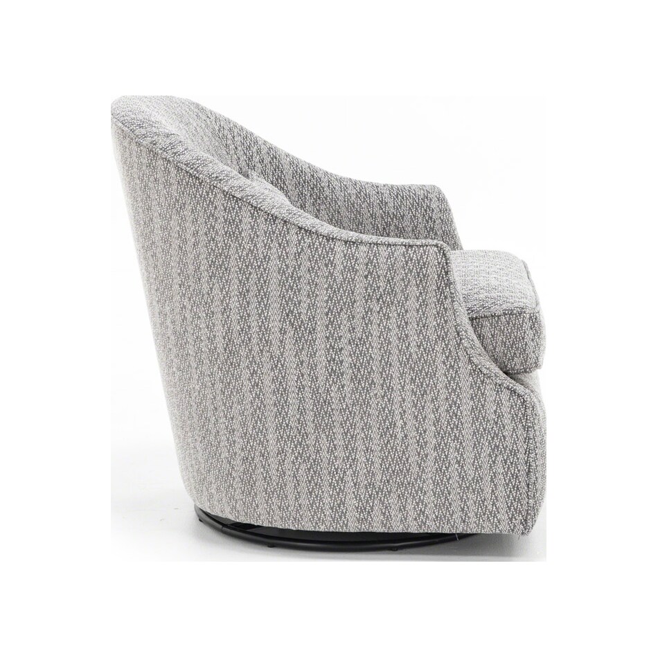 syng grey swivel chair   
