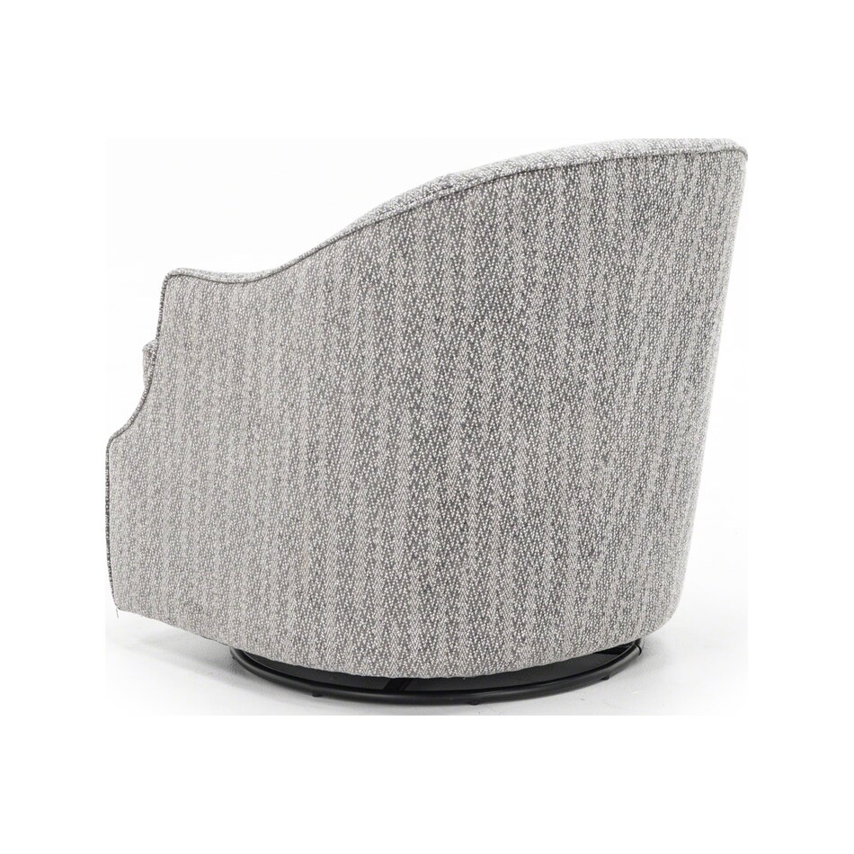 syng grey swivel chair   