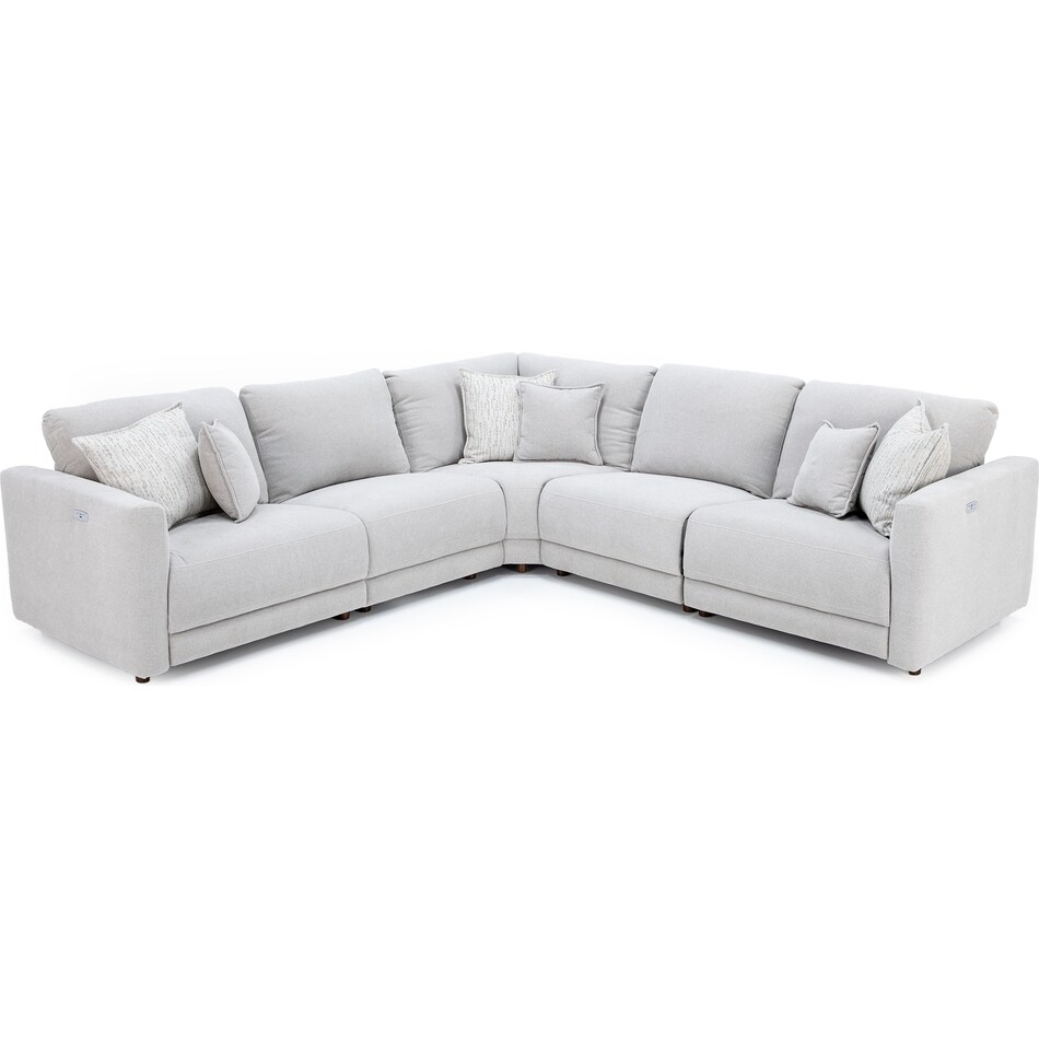 syng white mtn fab sectional zpkg  