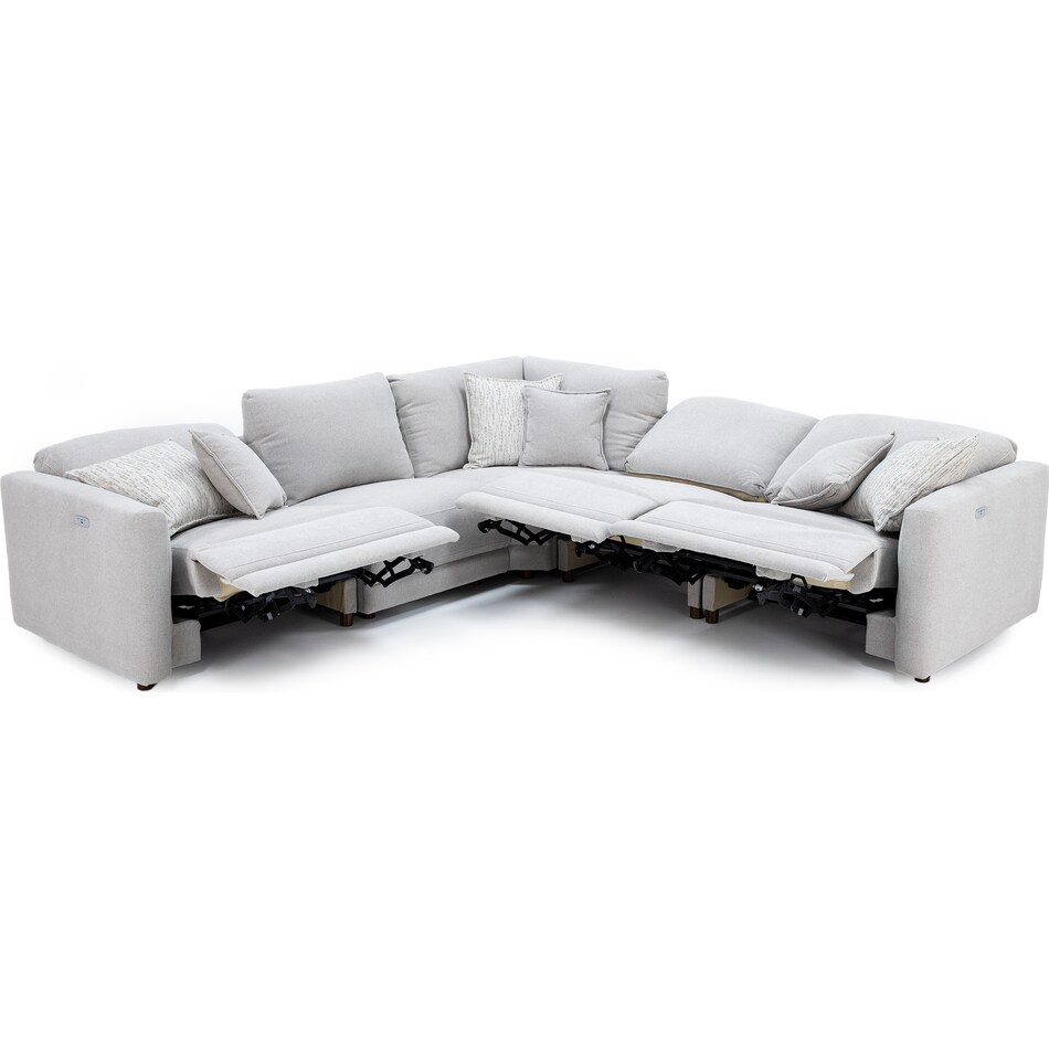 syng white mtn fab sectional zpkg  