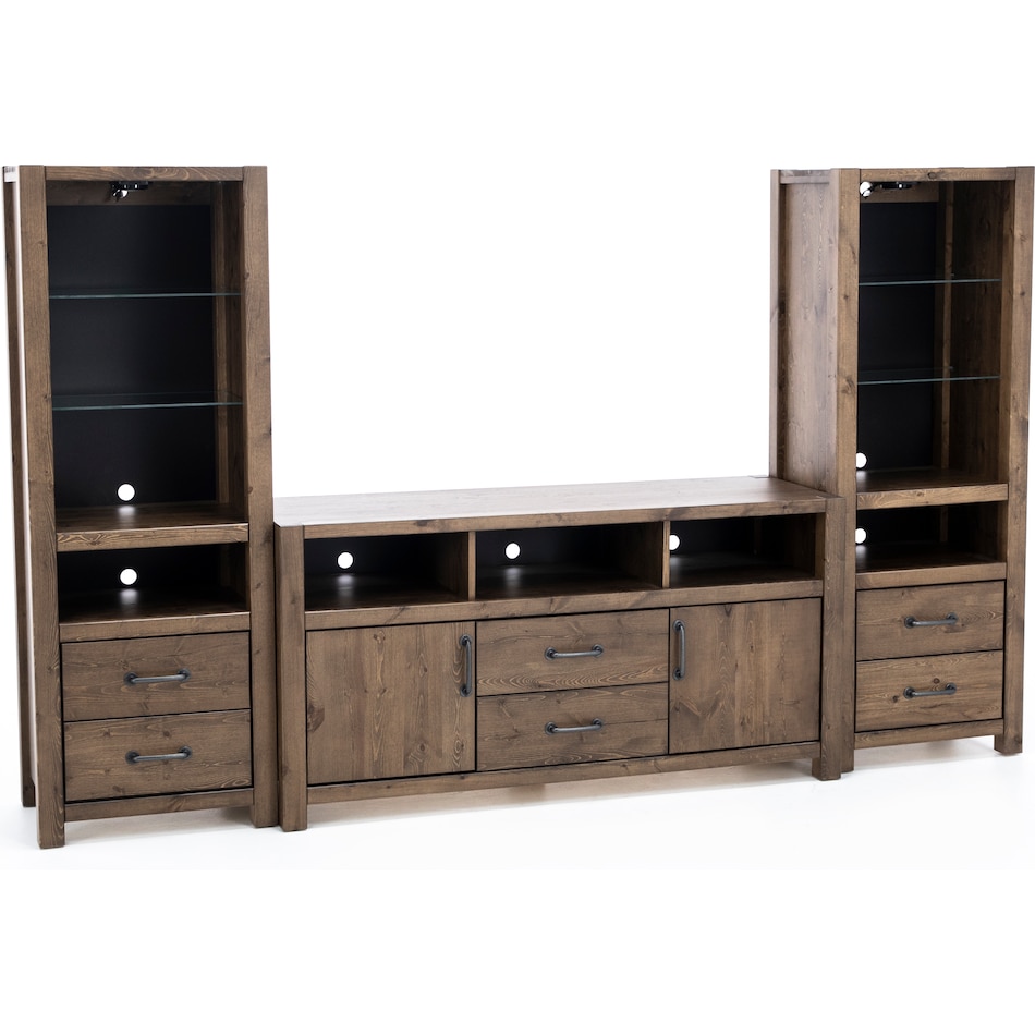 tcon brown console stocke  