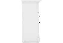 tcon white console stell  
