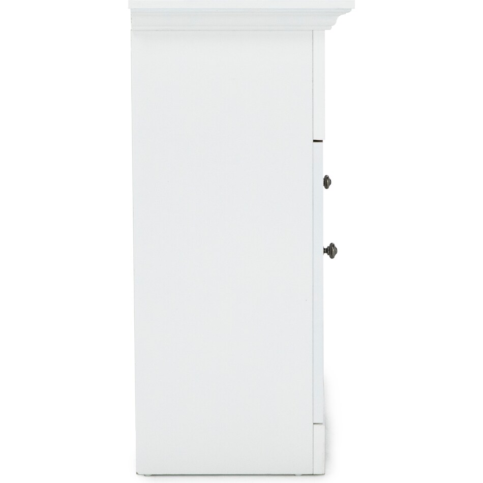 tcon white console stell  