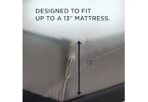tempur pedic grey king   