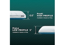 tempur pedic white pillows   
